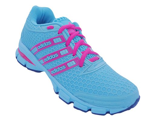 Tênis Feminino Adidas Rubber Verde Água e Rosa