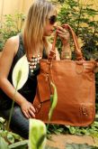 Bolsa Couro - Camel