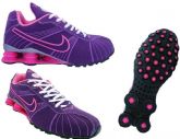 Tênis Nike Shox Turbo V Roxo e Rosa